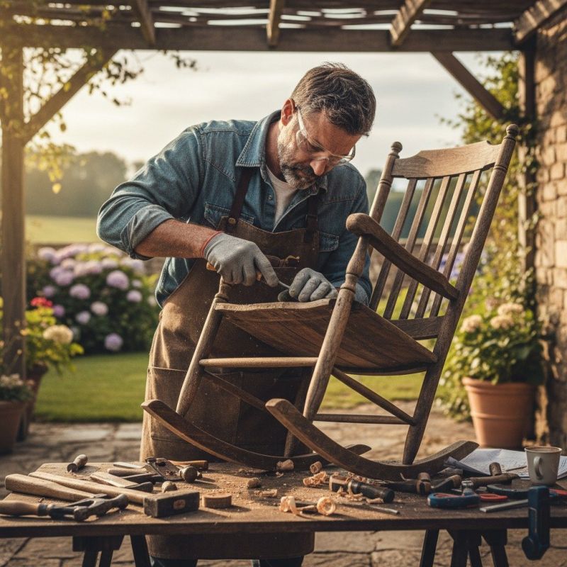 Rocking Chair Painting