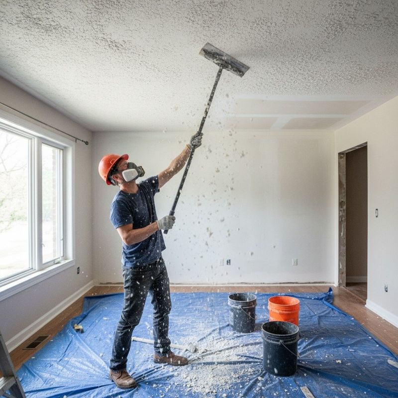 Popcorn Ceiling Repair